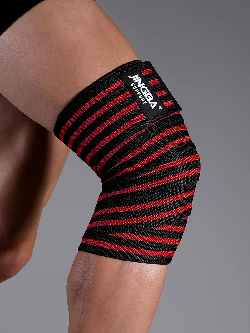 Adjustable Knee Support Wraps for Weightlifting | Gym Joint Supports