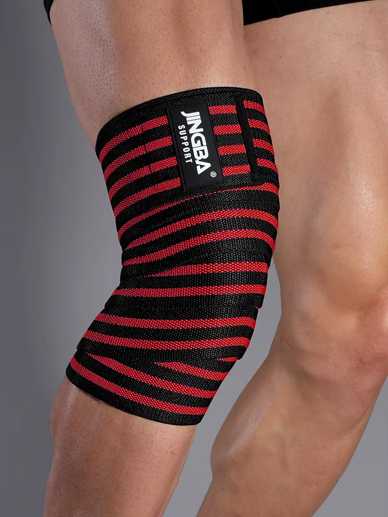 Adjustable Knee Support Wraps for Weightlifting | Gym Joint Supports